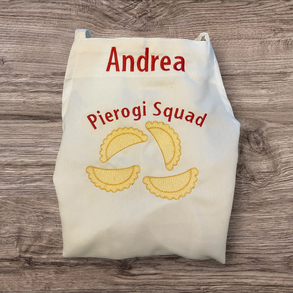 Custom Embroidery Apron: Personalized Chef, Cooking, Baking Gift