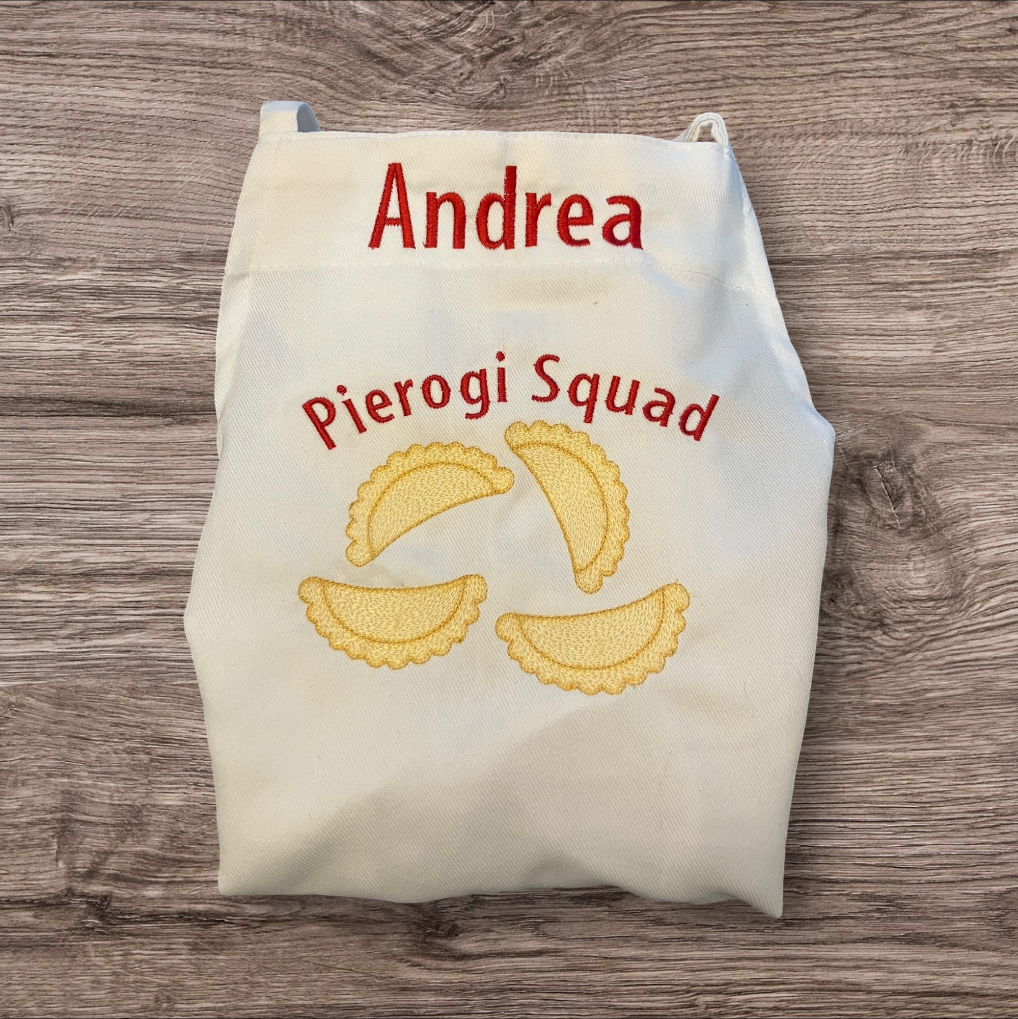 Custom Embroidery Apron: Personalized Chef, Cooking, Baking Gift