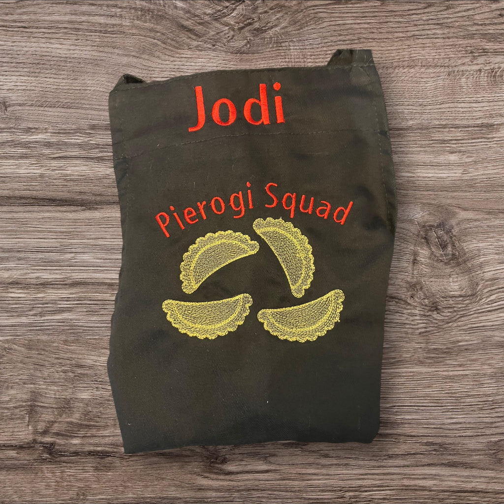 Custom Embroidery Apron: Personalized Chef, Cooking, Baking Gift