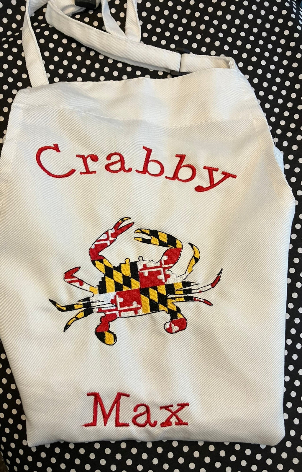 Custom Embroidery Apron: Personalized Chef, Cooking, Baking Gift